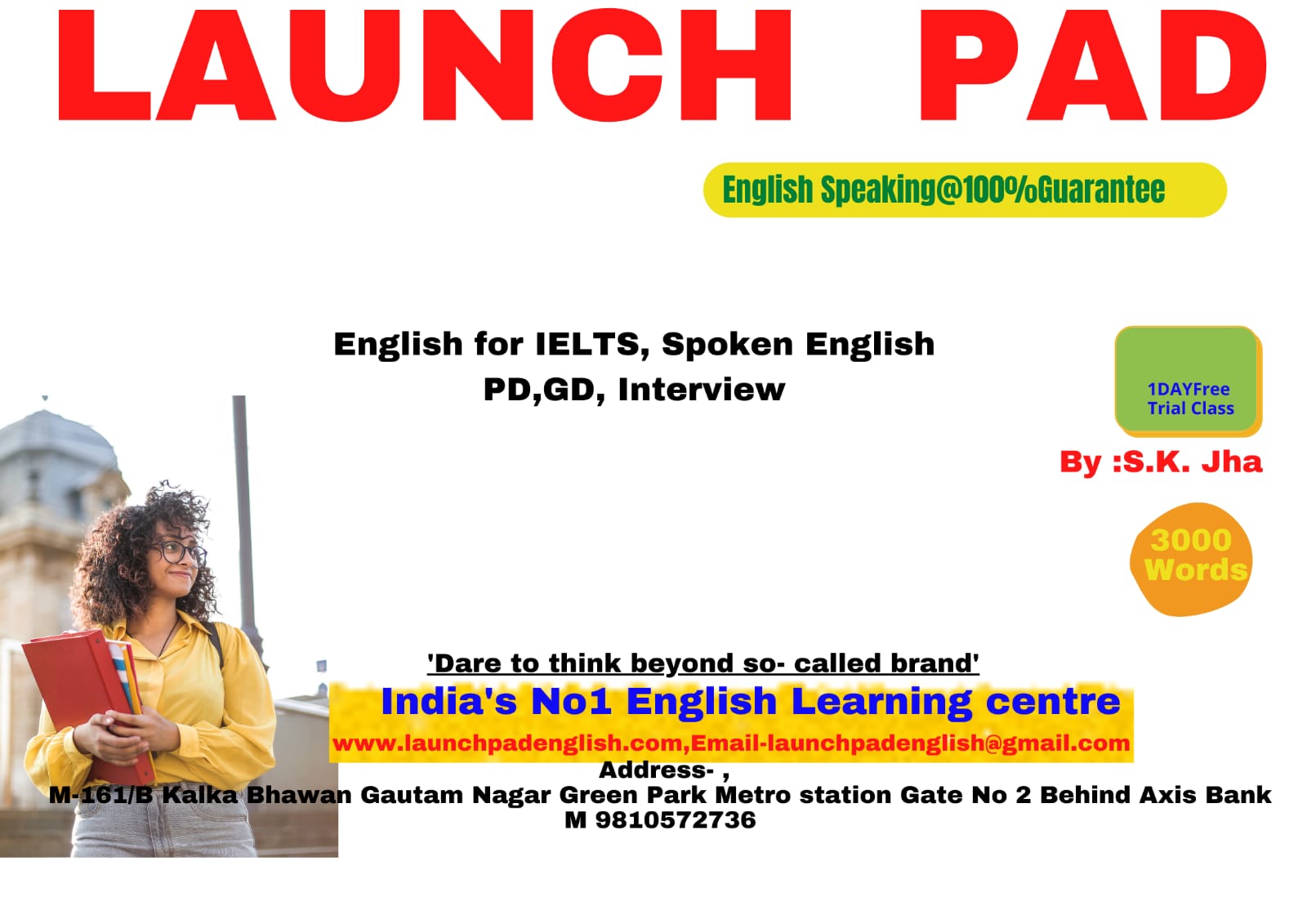 Best English Speaking Institute In Delhi Launchpad English